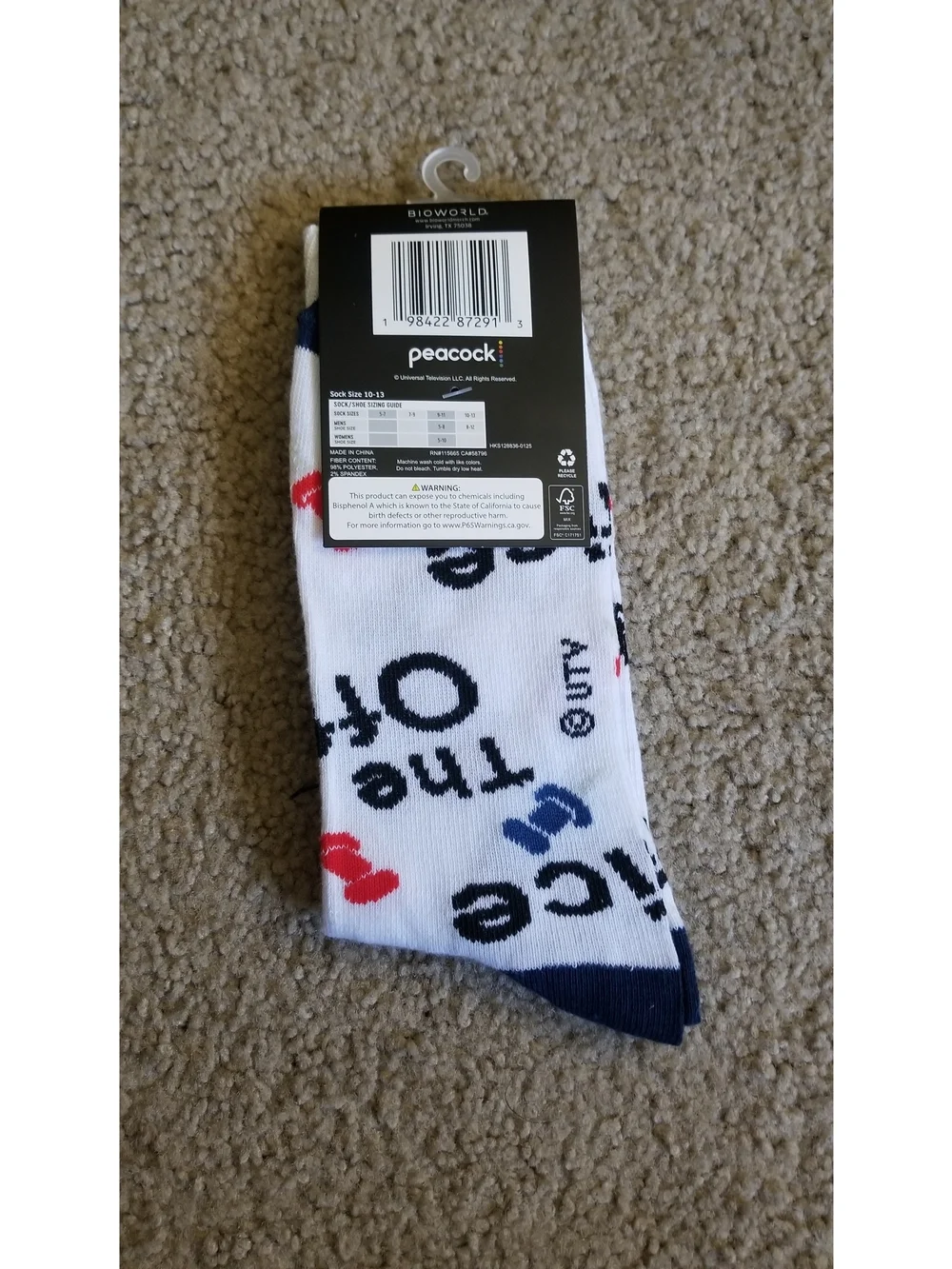 The Office Crew Socks – Multi-Logo & Icons
